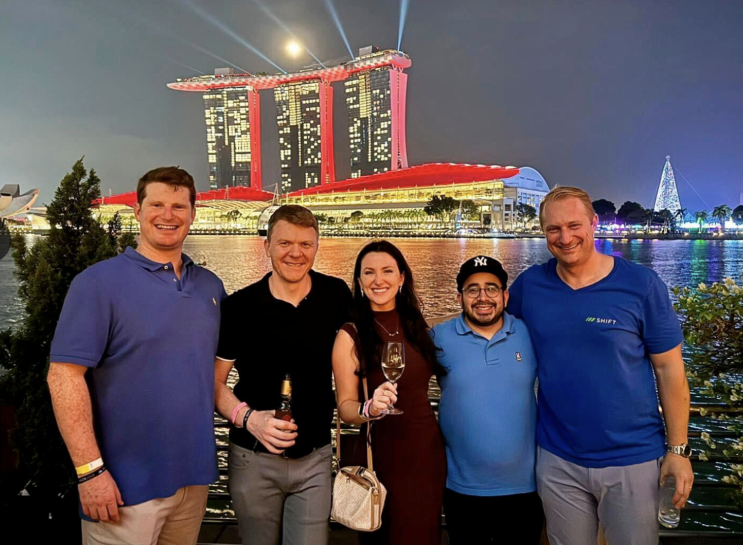 Shift Markets team in Singapore.